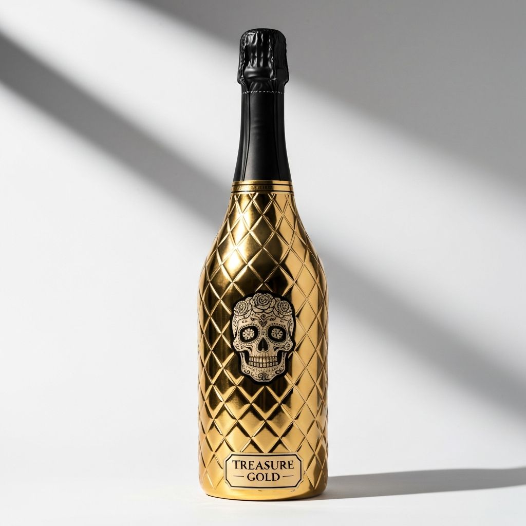Treasure Gold signature cuvée bottle